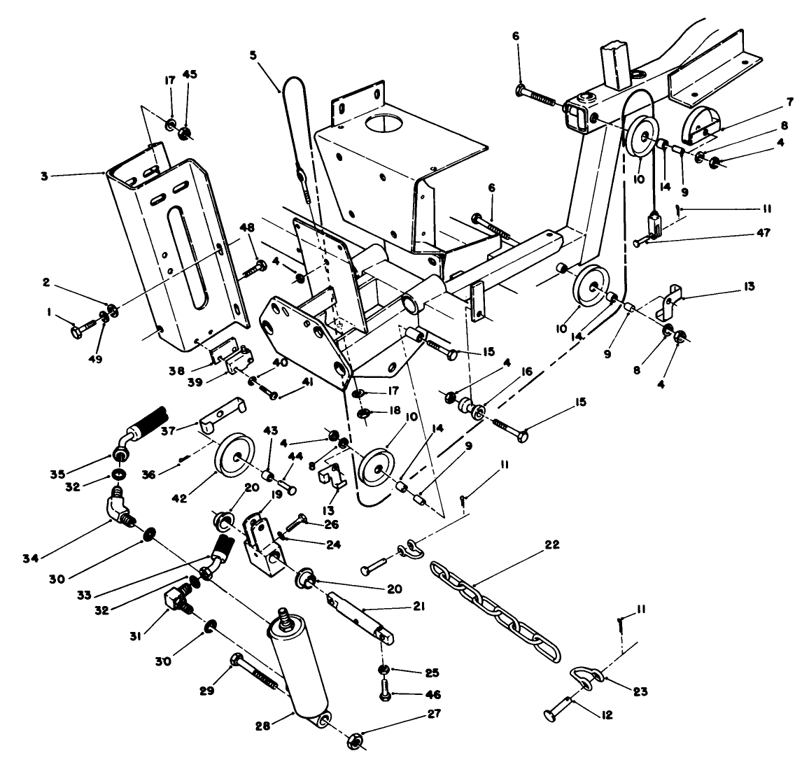 Cutting Unit Lift Assembly