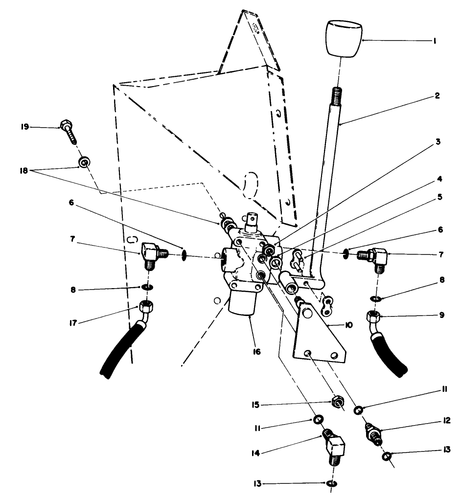 Cutting Unit Llft Control Valve Assembly