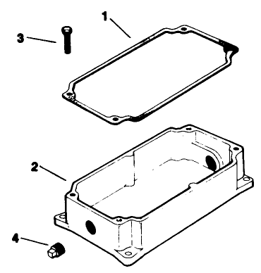 Oil Pan-Engine Kohler Model No. M16 Spec. No. 711526 (cont.)