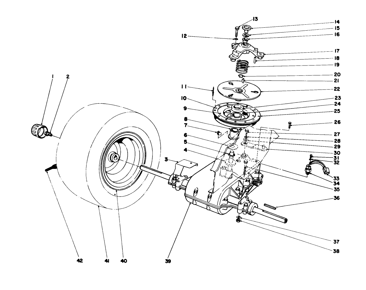 Transaxle & Clutch Assembly