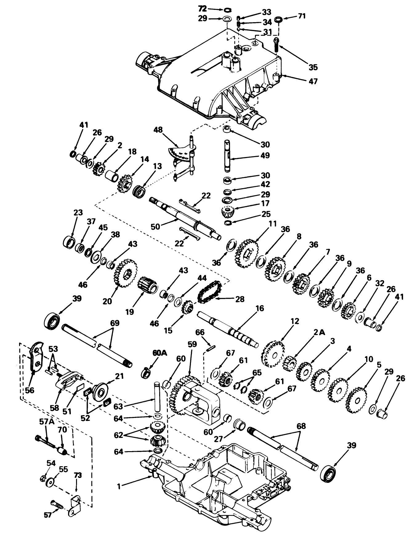 Peerless Transaxle Model No. 801f