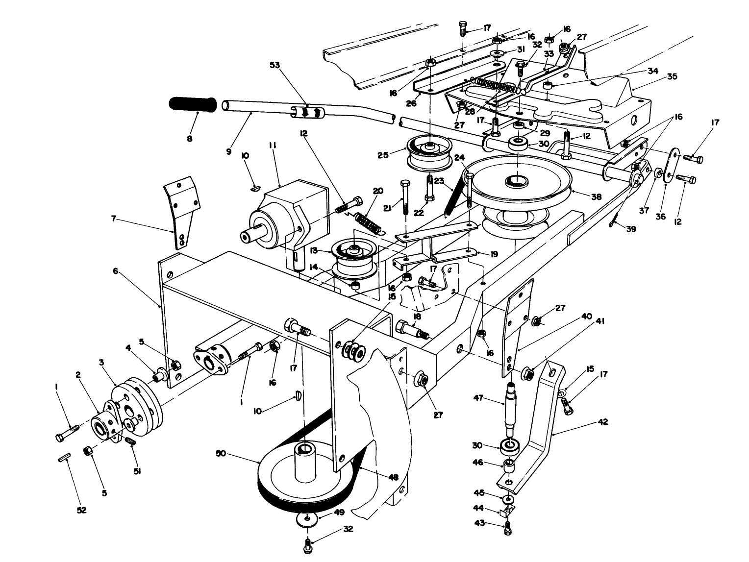 Frame & Pulley Assembly 36