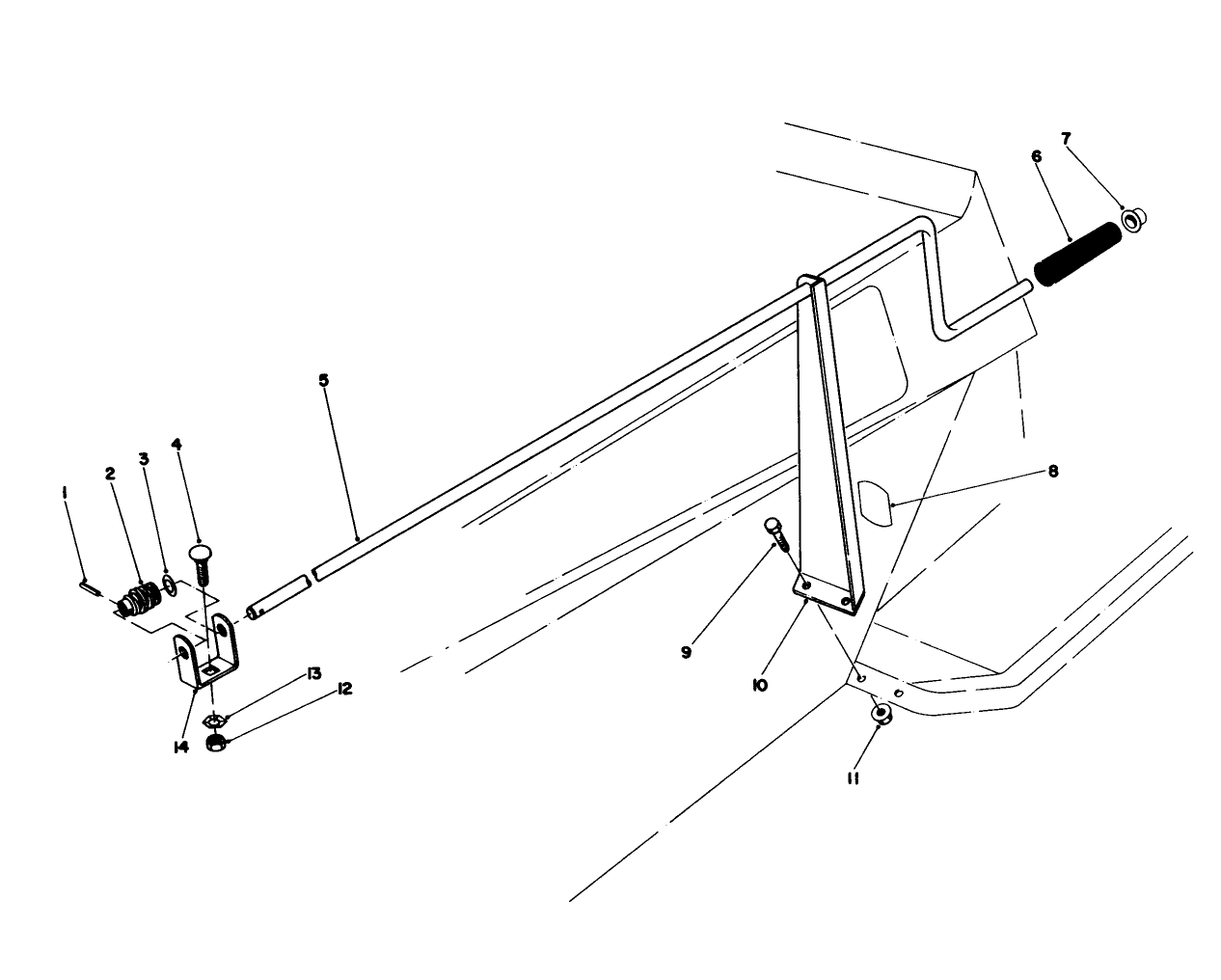 Chute Control Assembly 36
