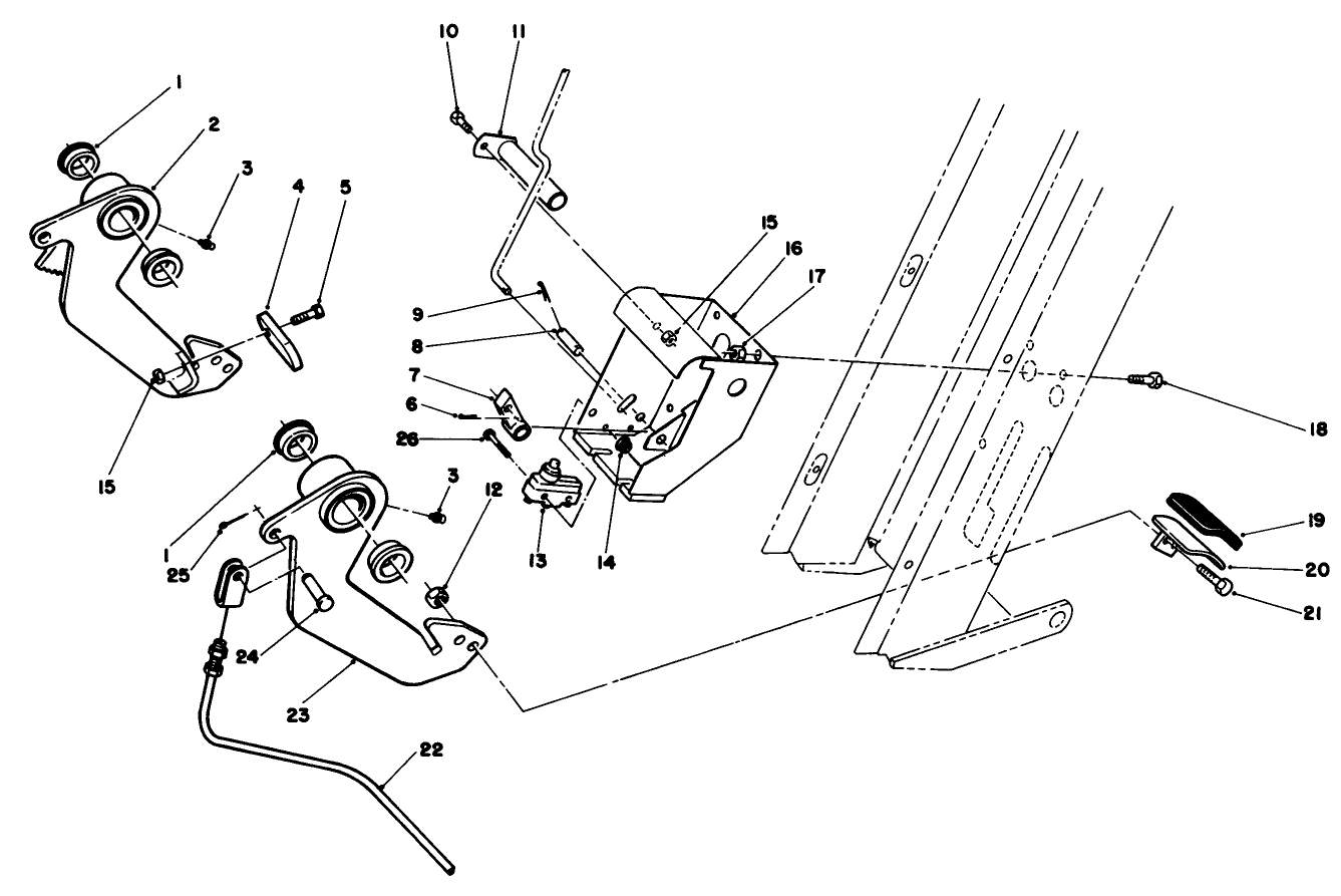 Steering Brake Assembly