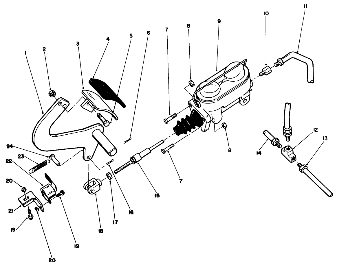 Service Brake Assembly