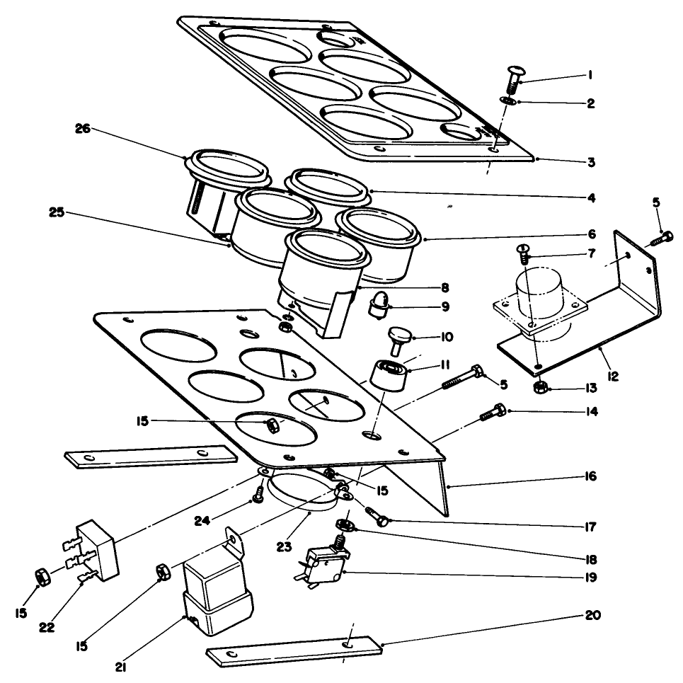 Upper Control Panel Assembly