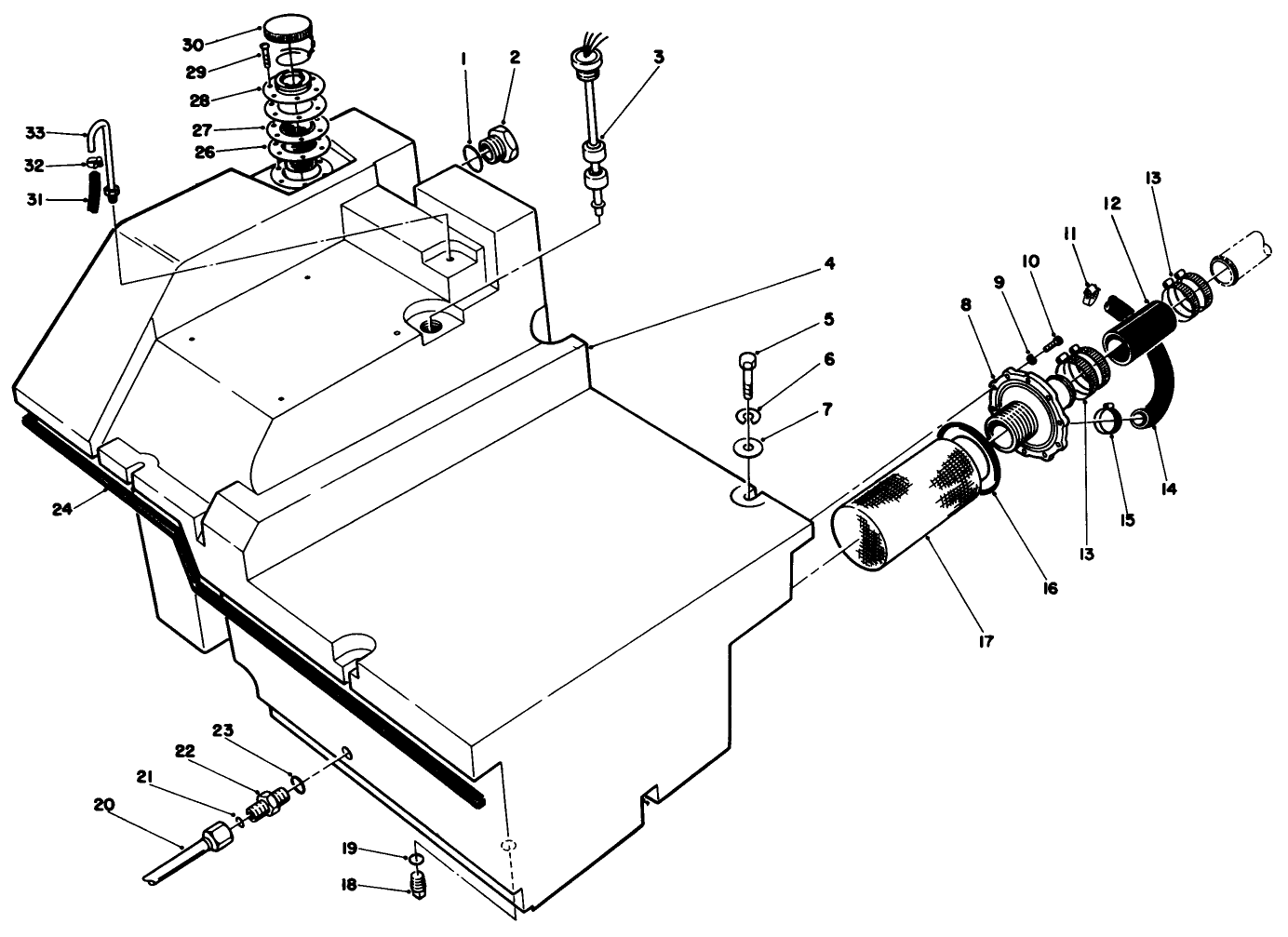 Hydraulic Tank Assembly