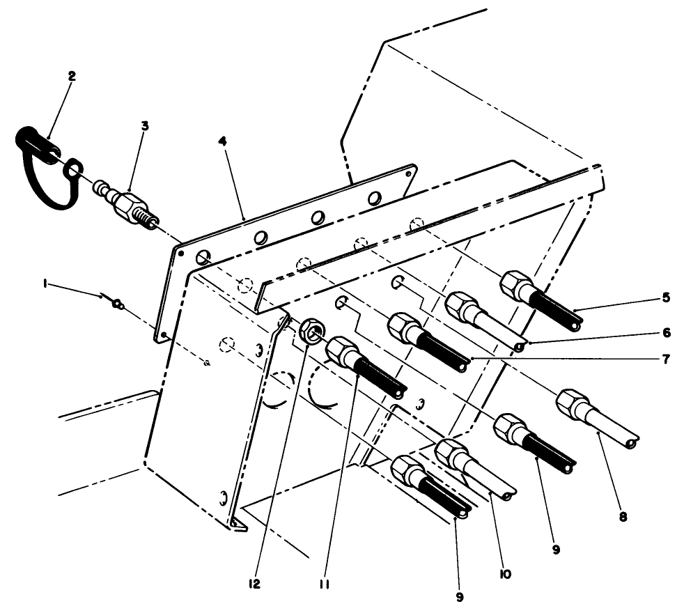 Hydraulic System Diagnostic Panel Assembly
