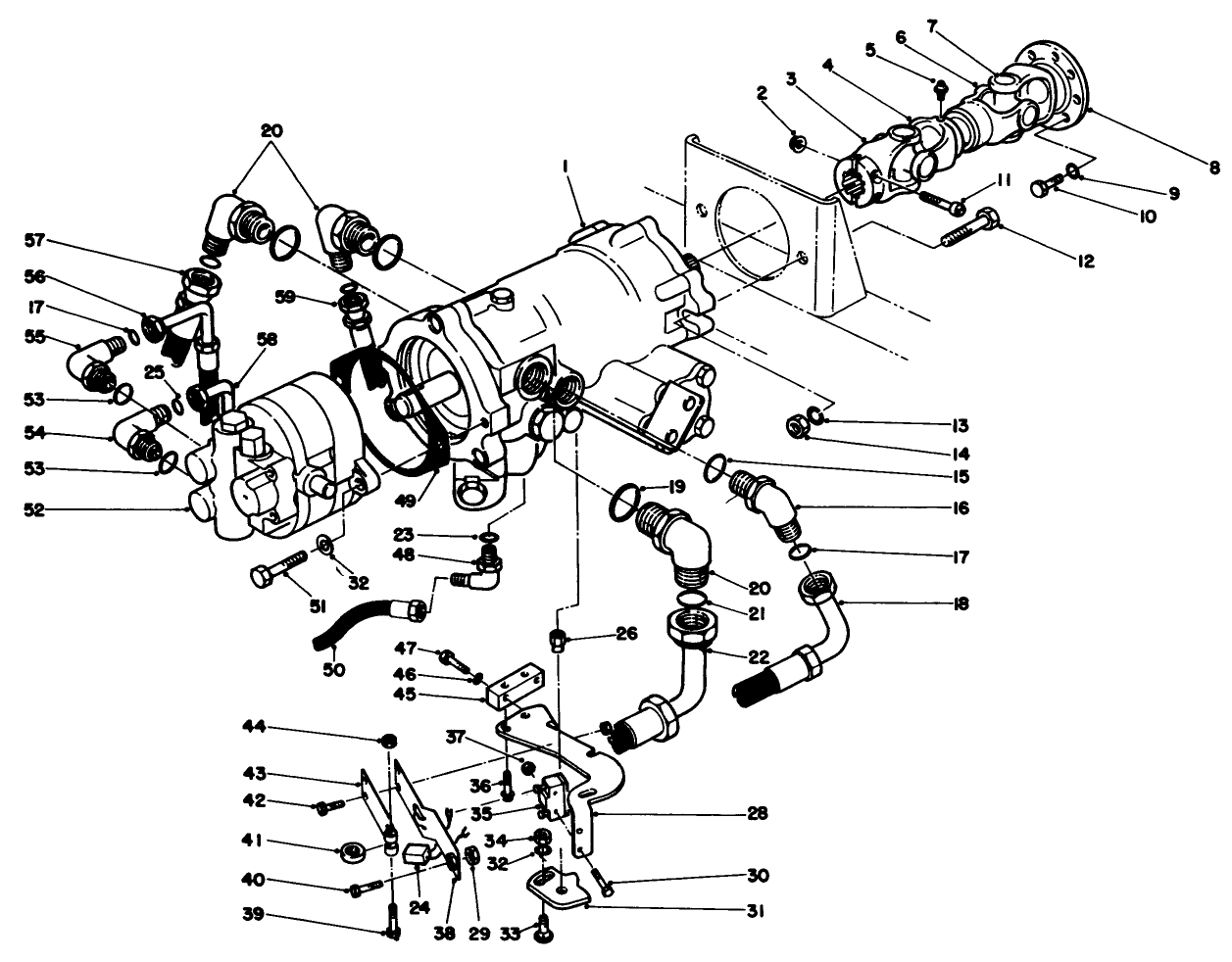 Variable Displacement Pump Installation