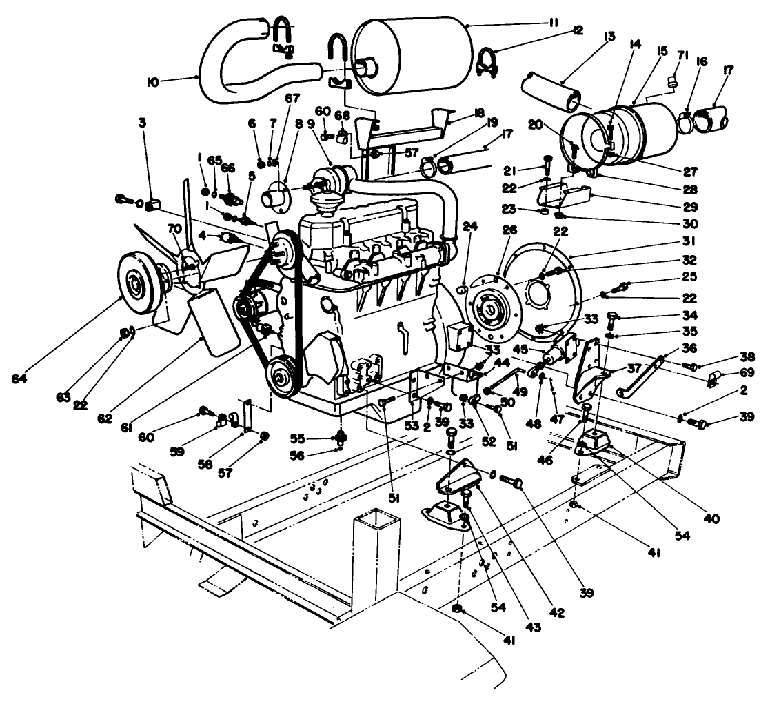 Engine Installation Assembly