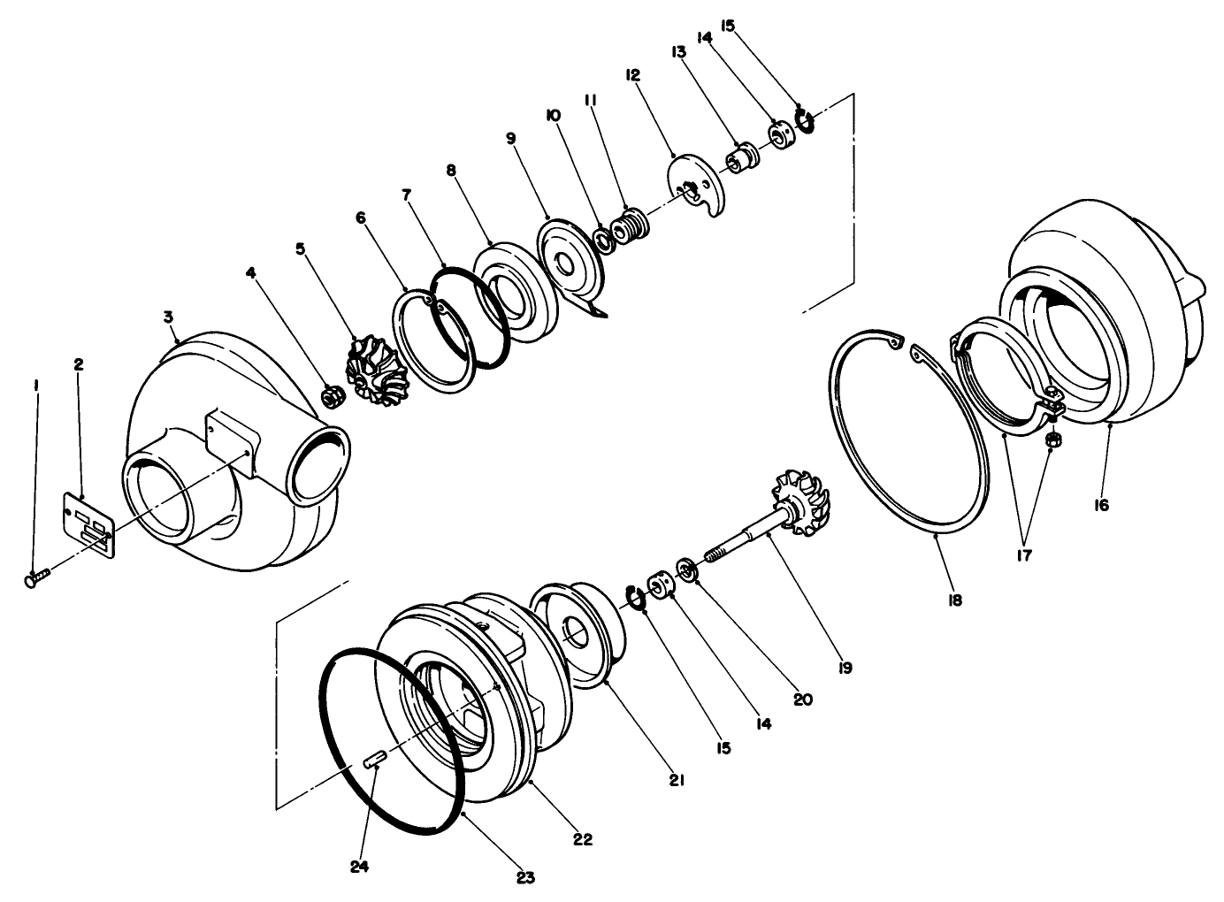 Turbo-Charger Assembly No. 70-6430
