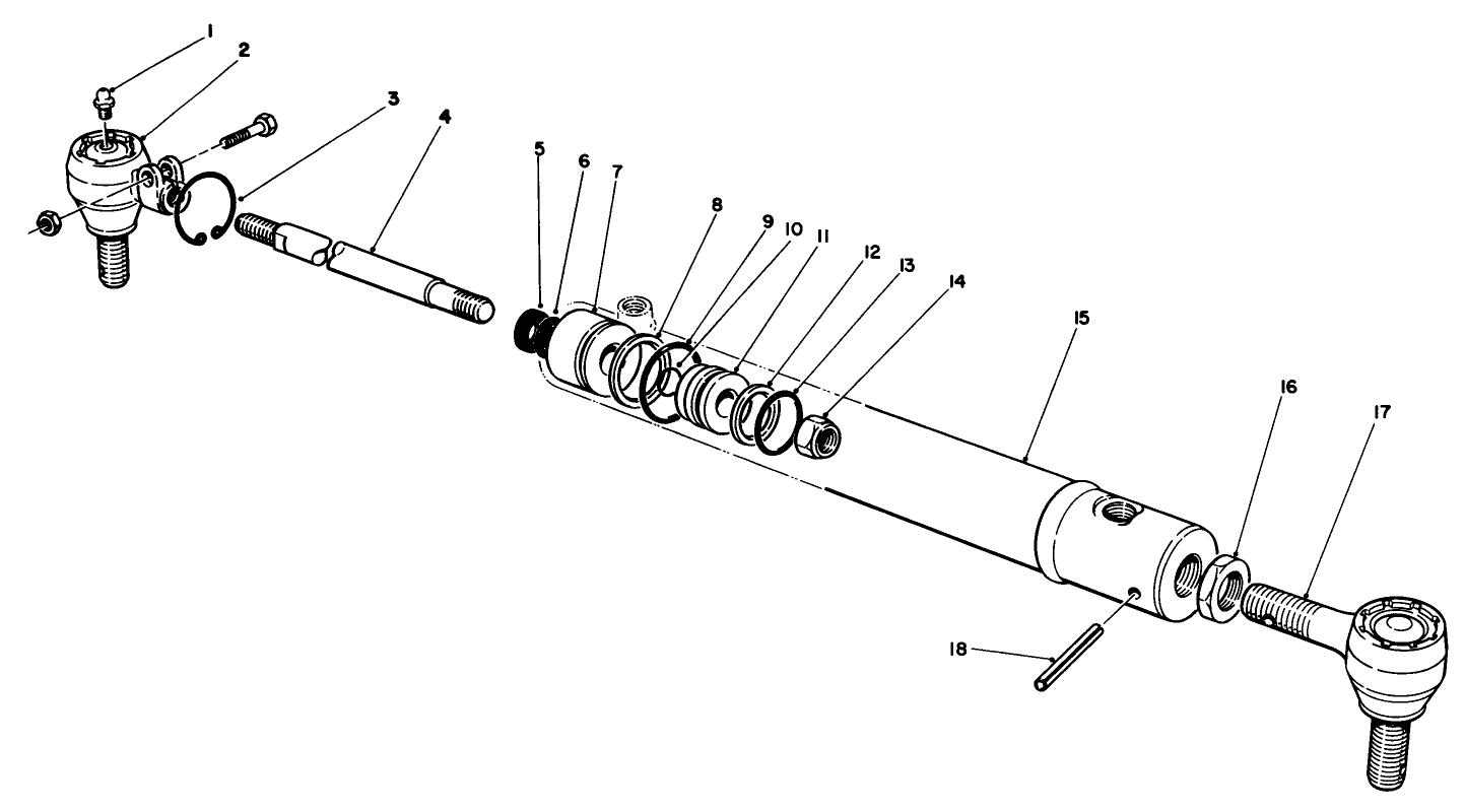 Hydraulic Steering Cylinder
