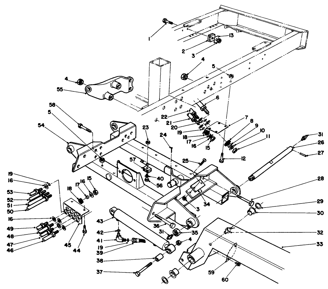 Wing Deck Lift Assembly (continued)