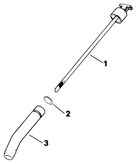 Dipstick-Engine Model No. M8t Type 301590