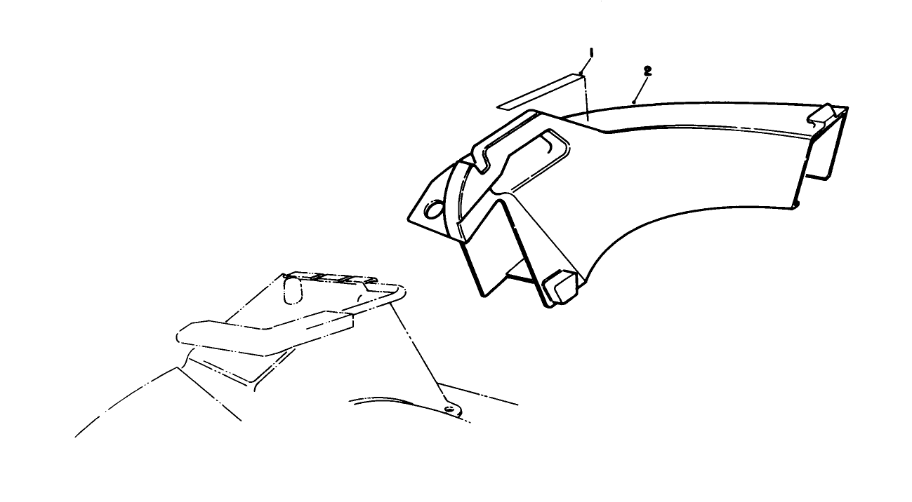 Side Discharge Chute Model No. 59168 (optional)