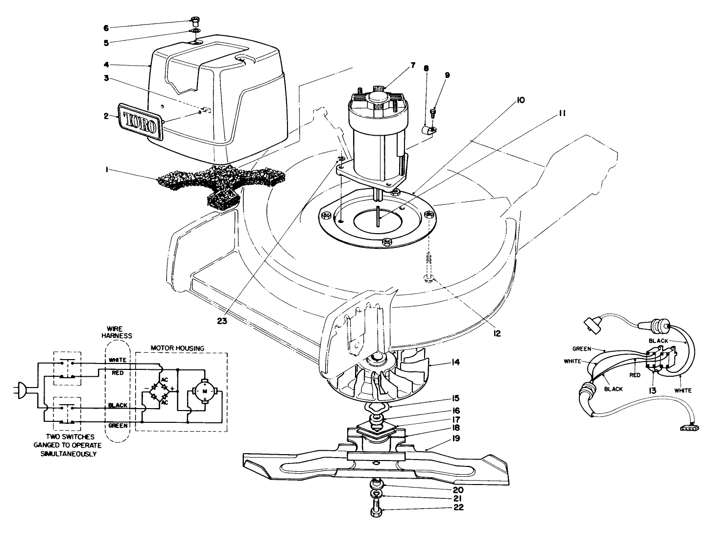 Motor & Blade Assembly