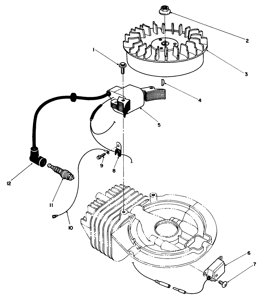 Flywheel & Magneto Assembly