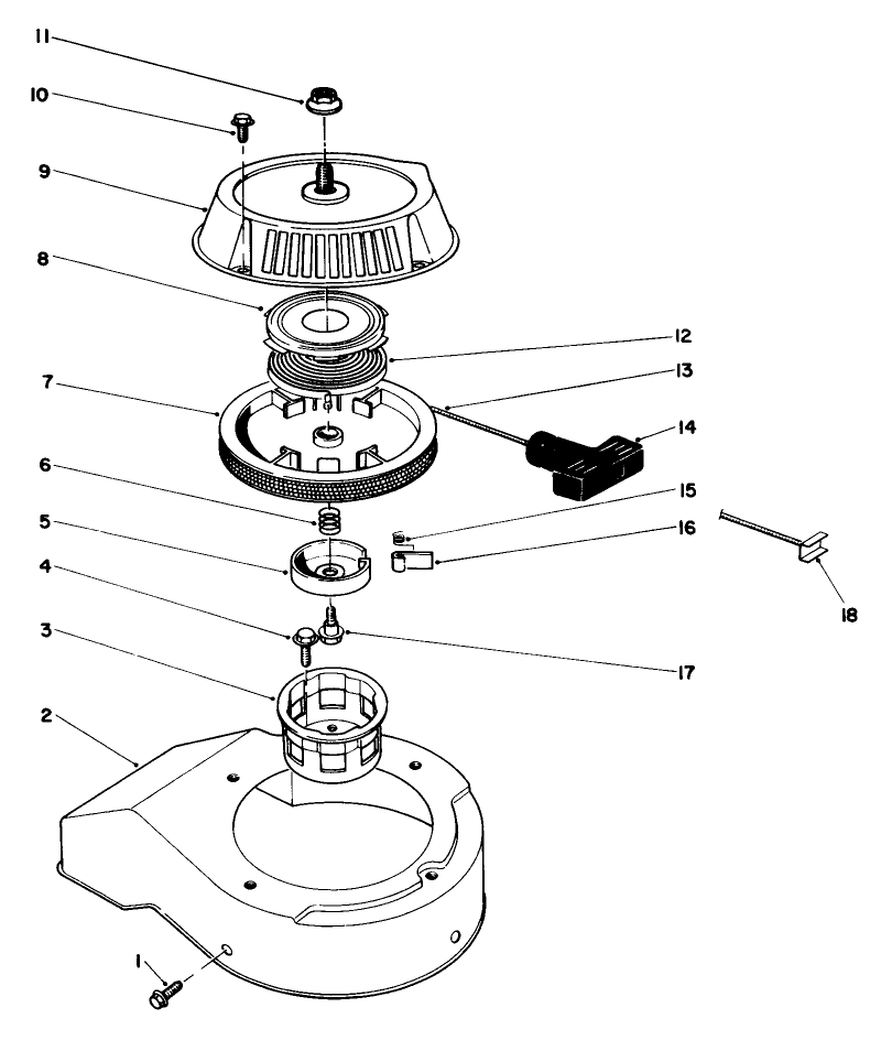 Recoil Starter Assembly