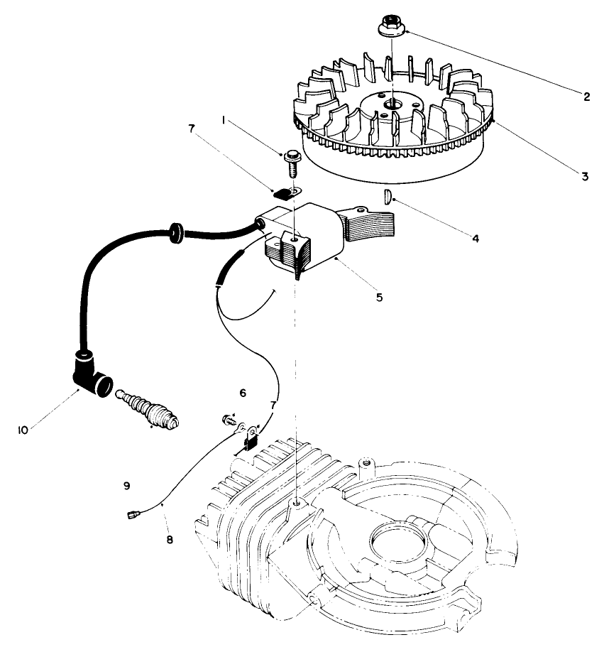 Flywheel & Magneto Assembly