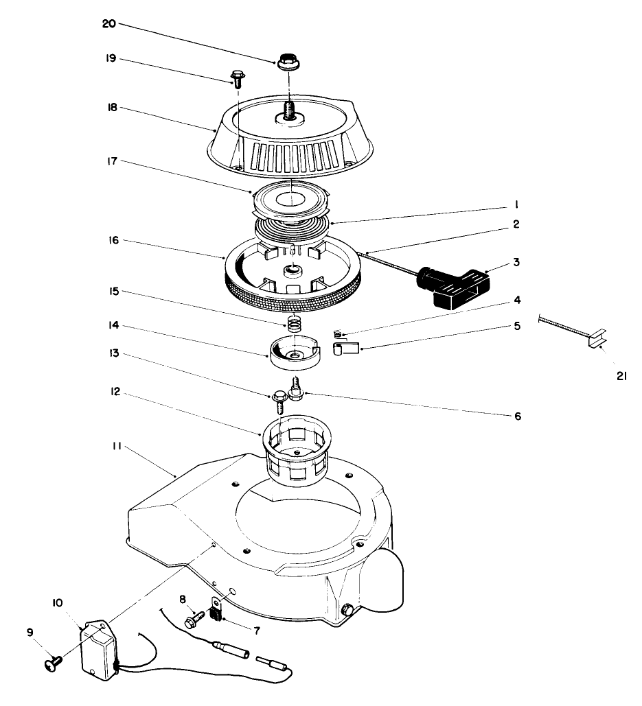 Recoil Starter Assembly