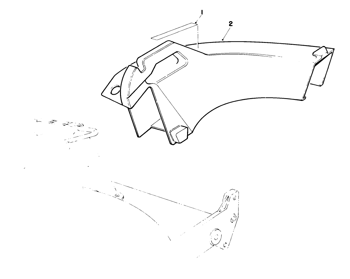 Side Discharge Chute Model No. 59168 (optional)