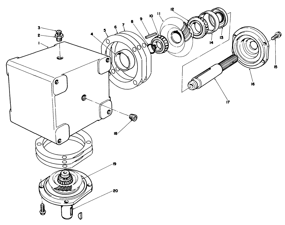 Gear Box Assembly No. 68-6810