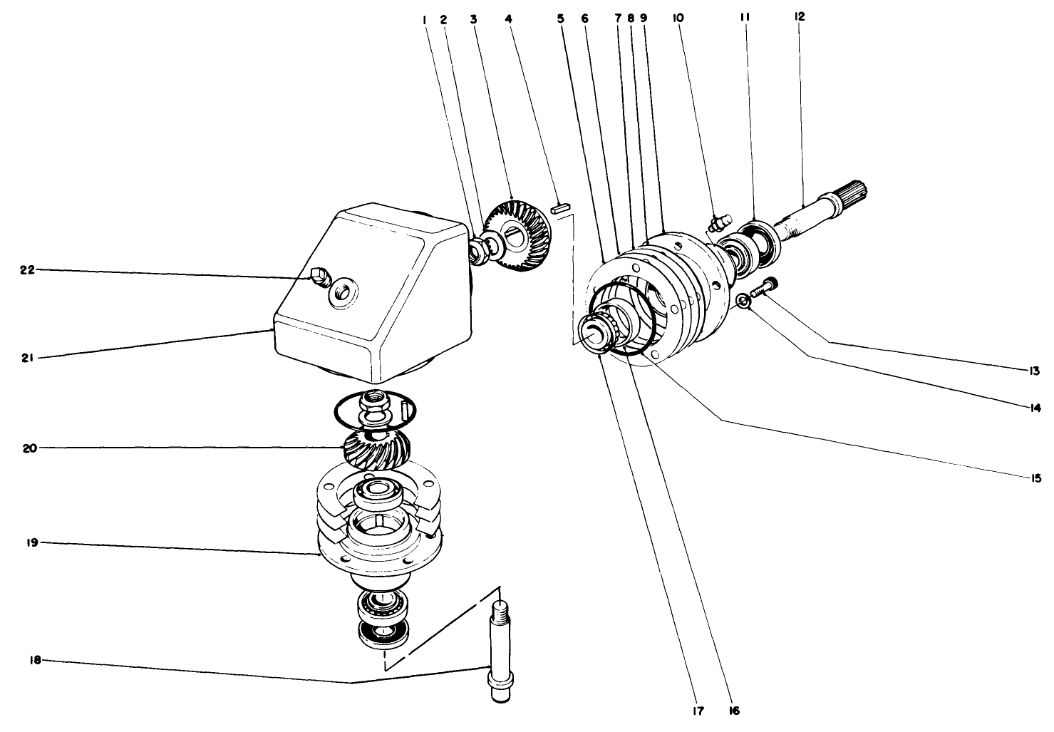Gear Box Assembly No. 63-9870