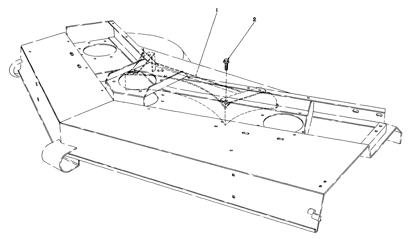 Rear Baffle Kit Model No. 51-1460 (optional)