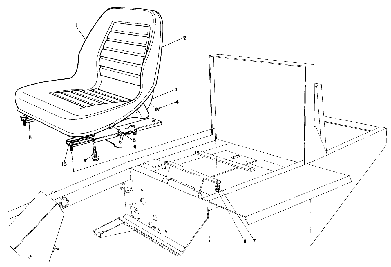 Standard Seat Kit Model No. 30770