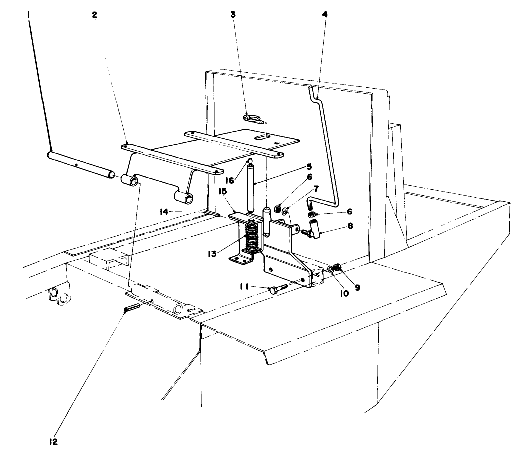 Standard Seat Kit Model No. 30770 (continued)