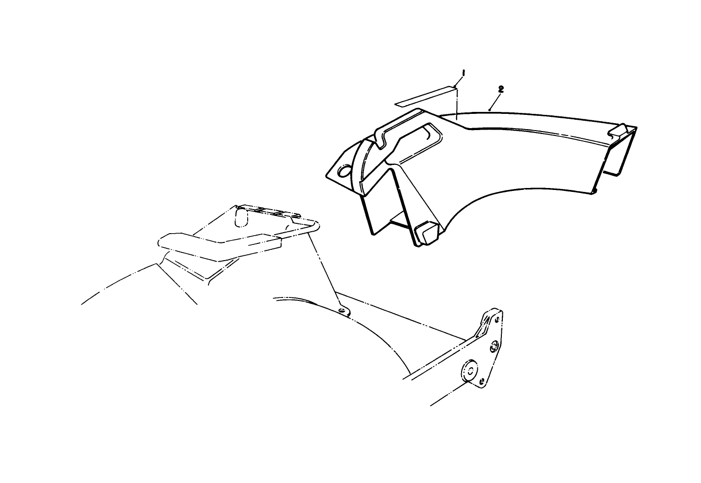 Side Discharge Chute Model No. 59168 (optional)