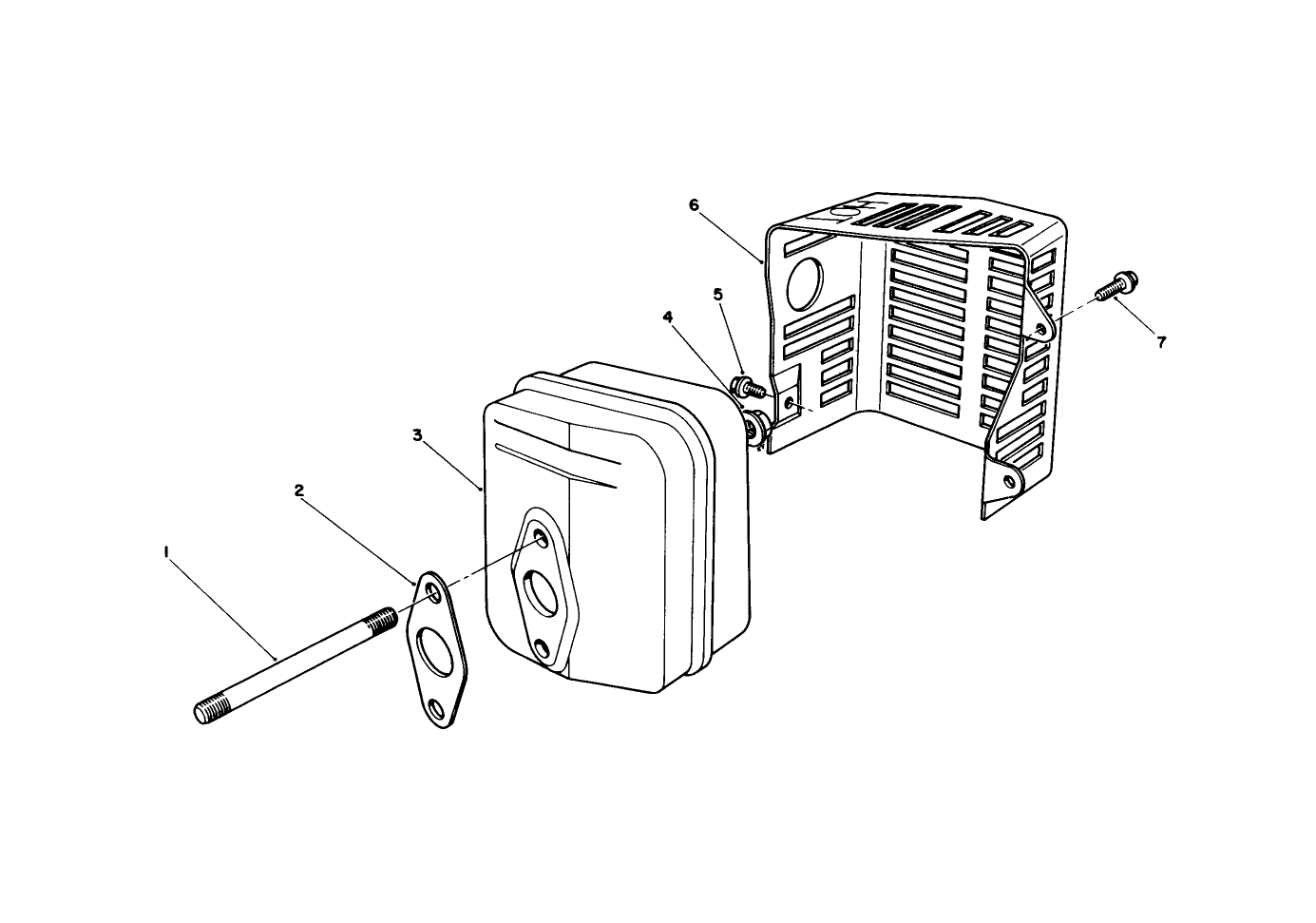 Muffler Assembly (model No. Vmh7)
