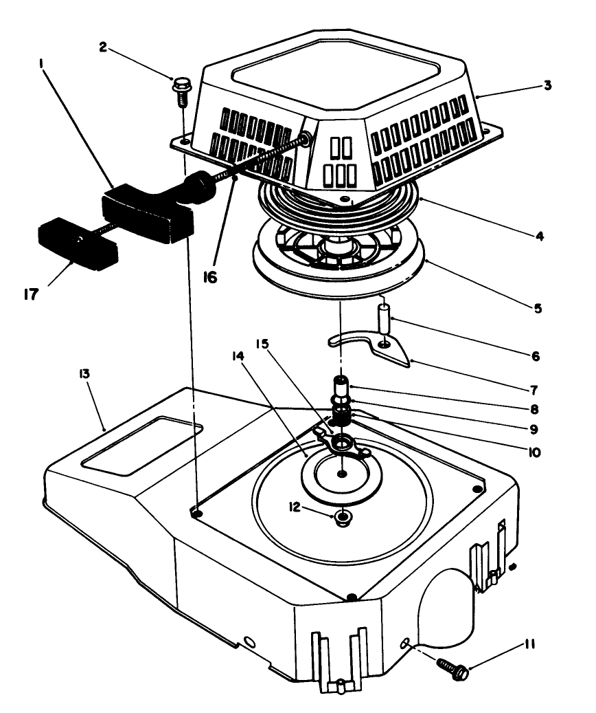 Recoil Assembly (model No. Vmh7)