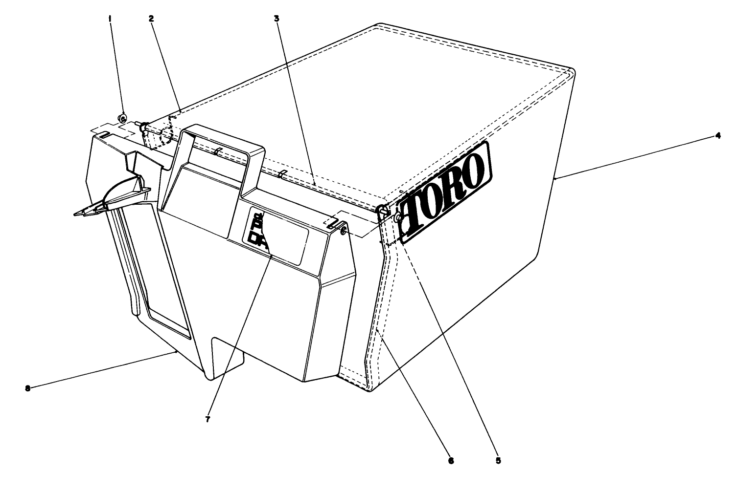 Grass Bag Assembly No. 11-0189
