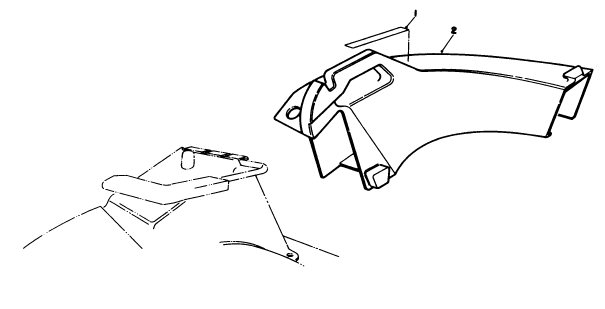 Side Discharge Chute Model No. 59168 (optional)