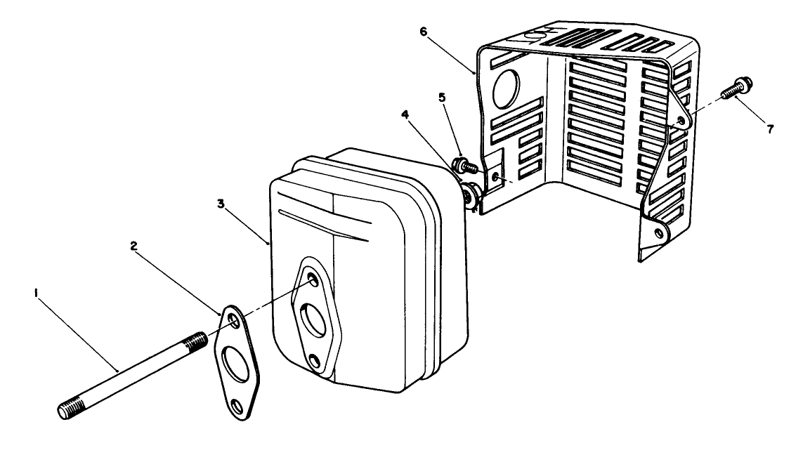 Muffler Assembly (model No. Vmh7)