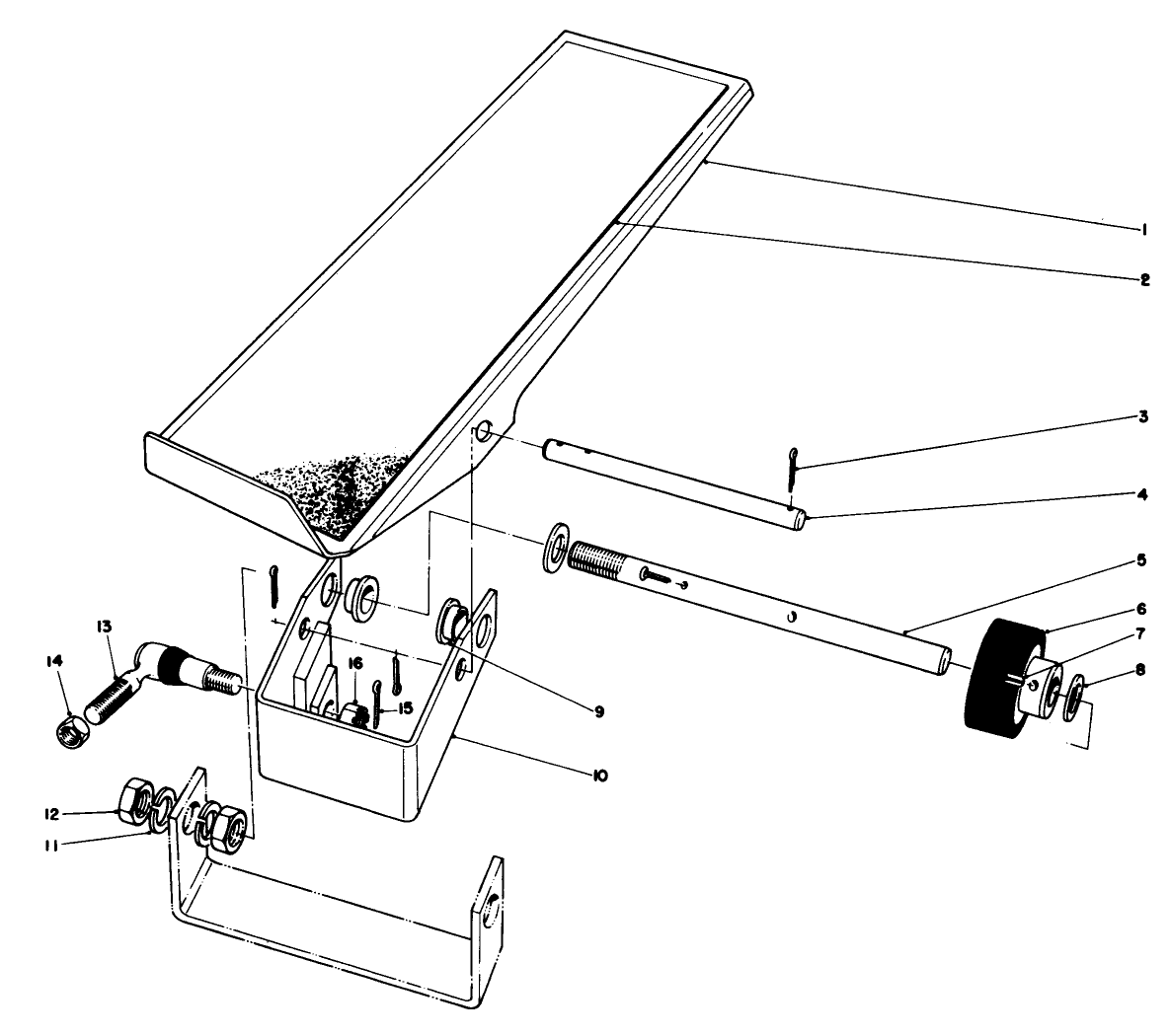 Traction Pedal Assembly