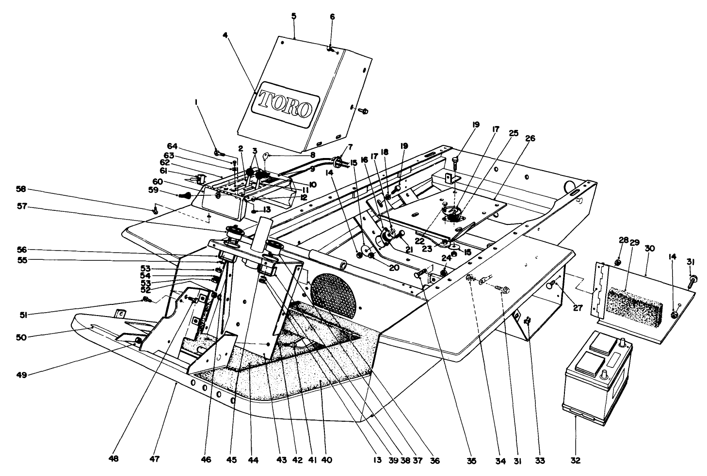 Instrument Panel And Steering Post Assembly