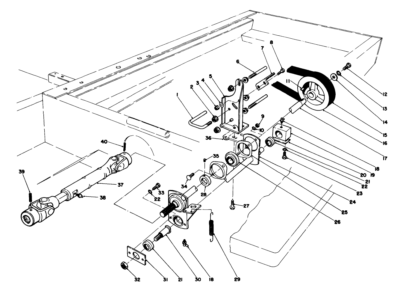 Power Take Off Assembly