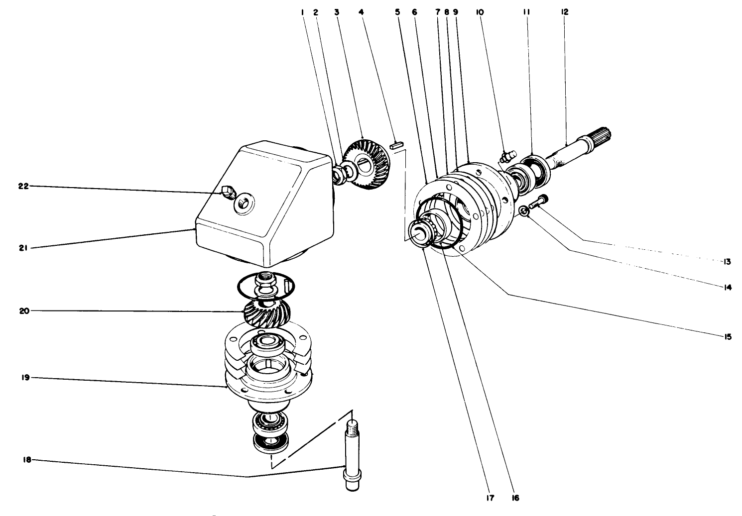 Gear Box Assembly No. 8-0909 Cutting Unit Model No. 30564, 30555, 30568 & 30575