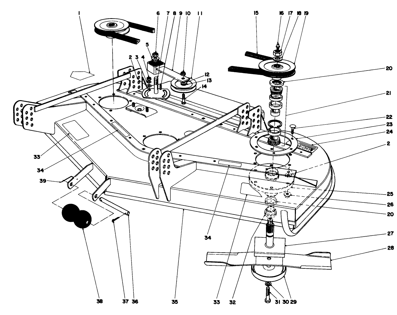 Cutting Unit Model No. 30568