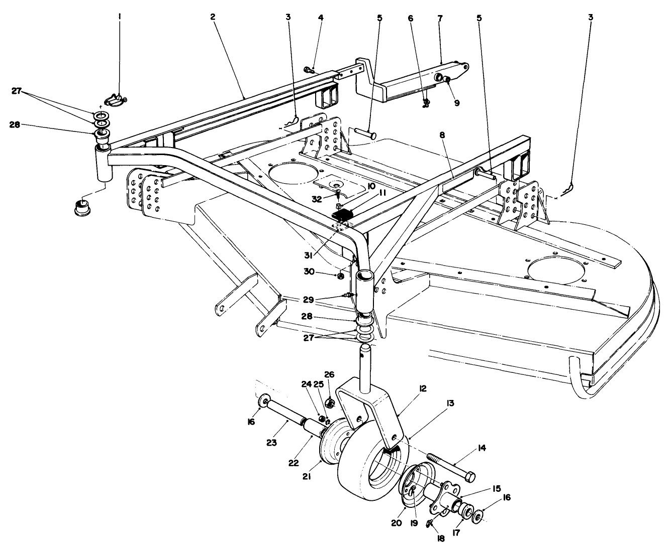 Cutting Unit Model No. 30568 (continued)