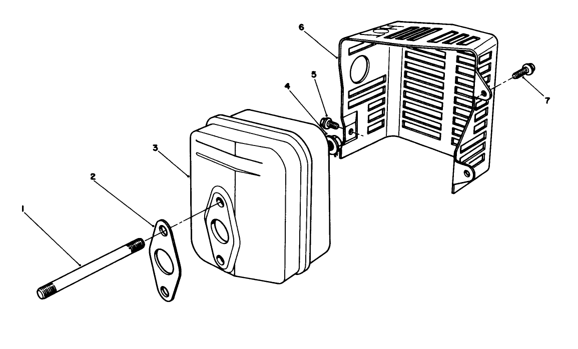 Muffler Assembly (model No. Vmh7)