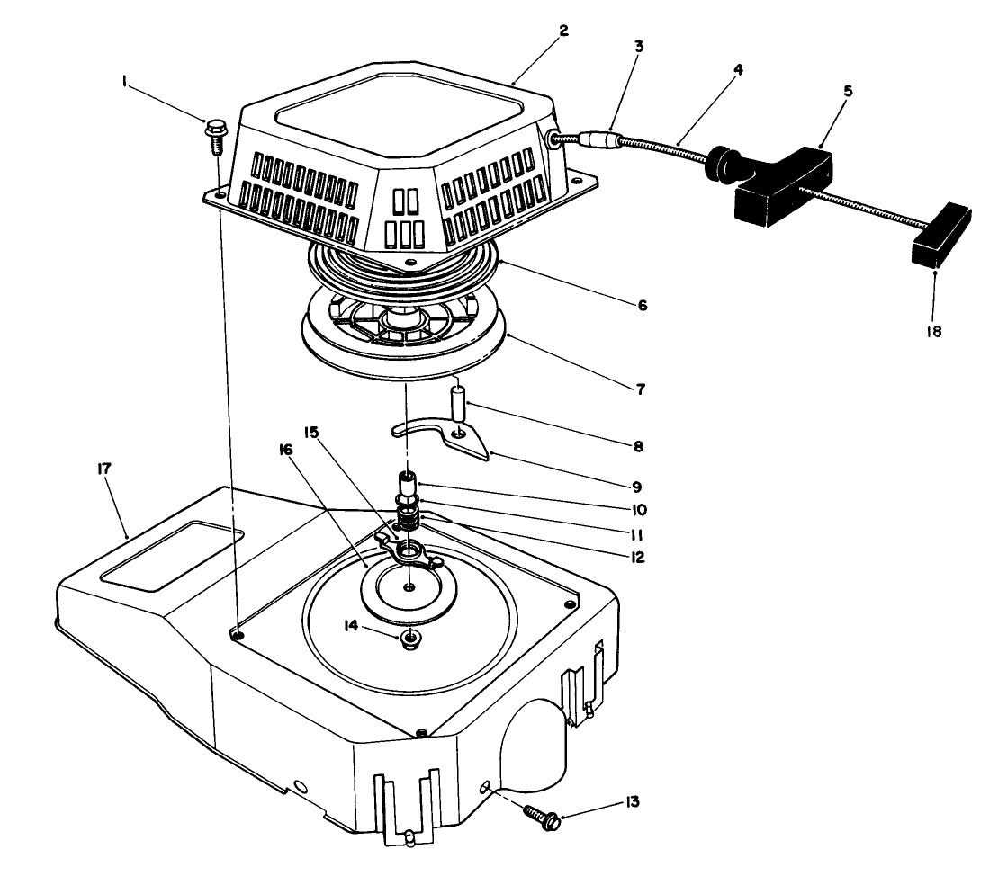 Recoil Assembly (model No. Vmh7)