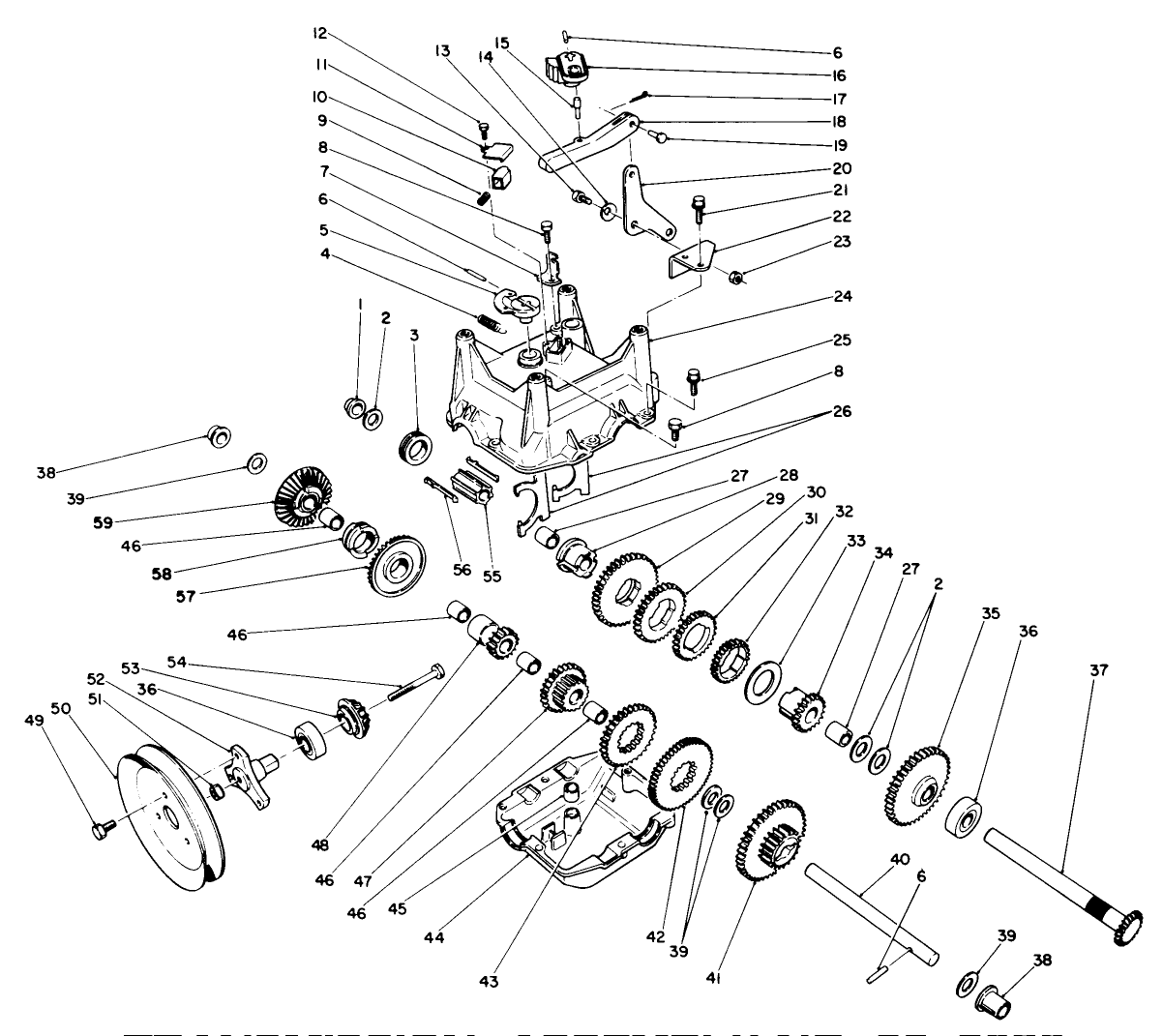 Transmission Assembly No. 66-8030