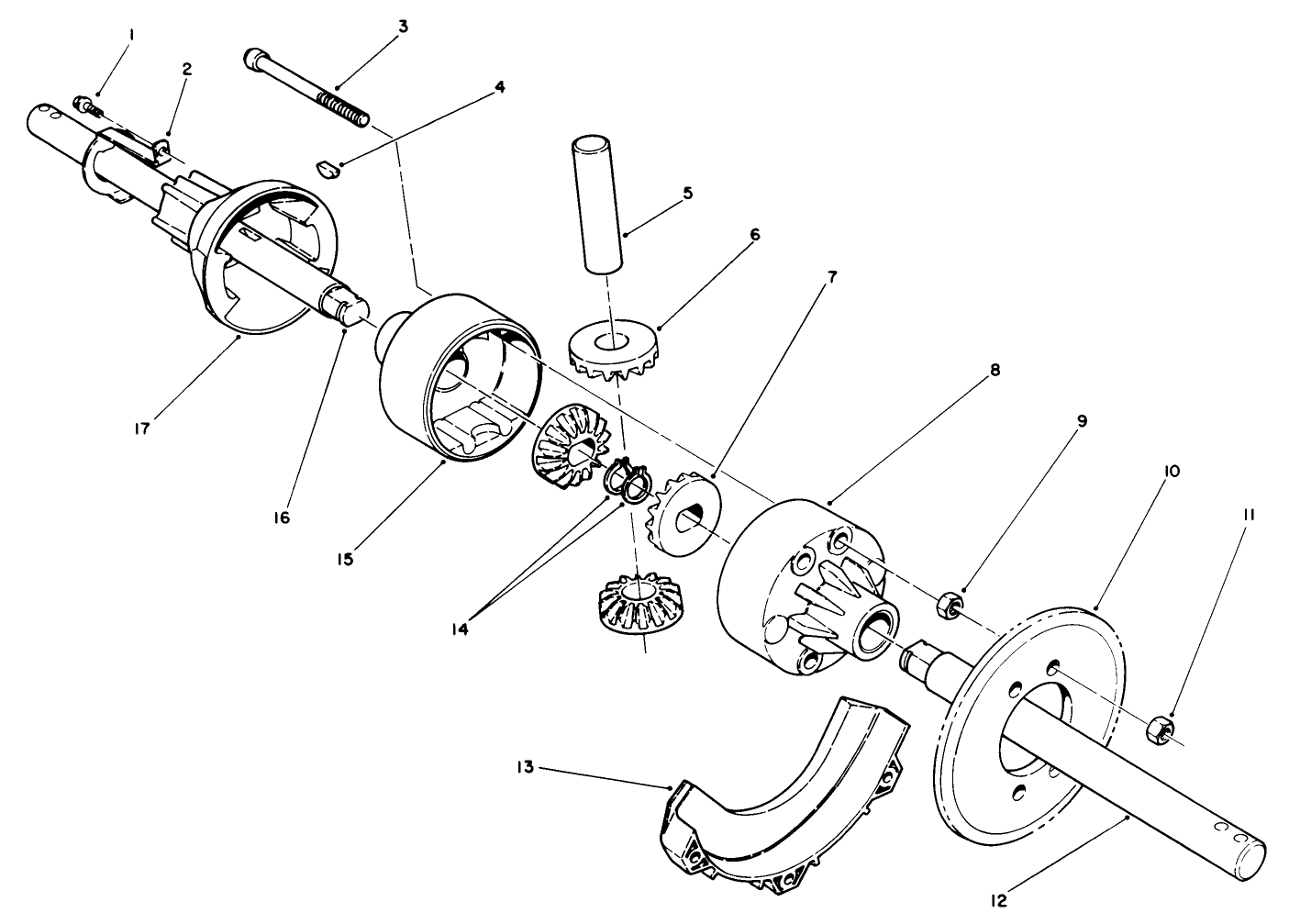Differential Kit Model No. 38038 (optional)