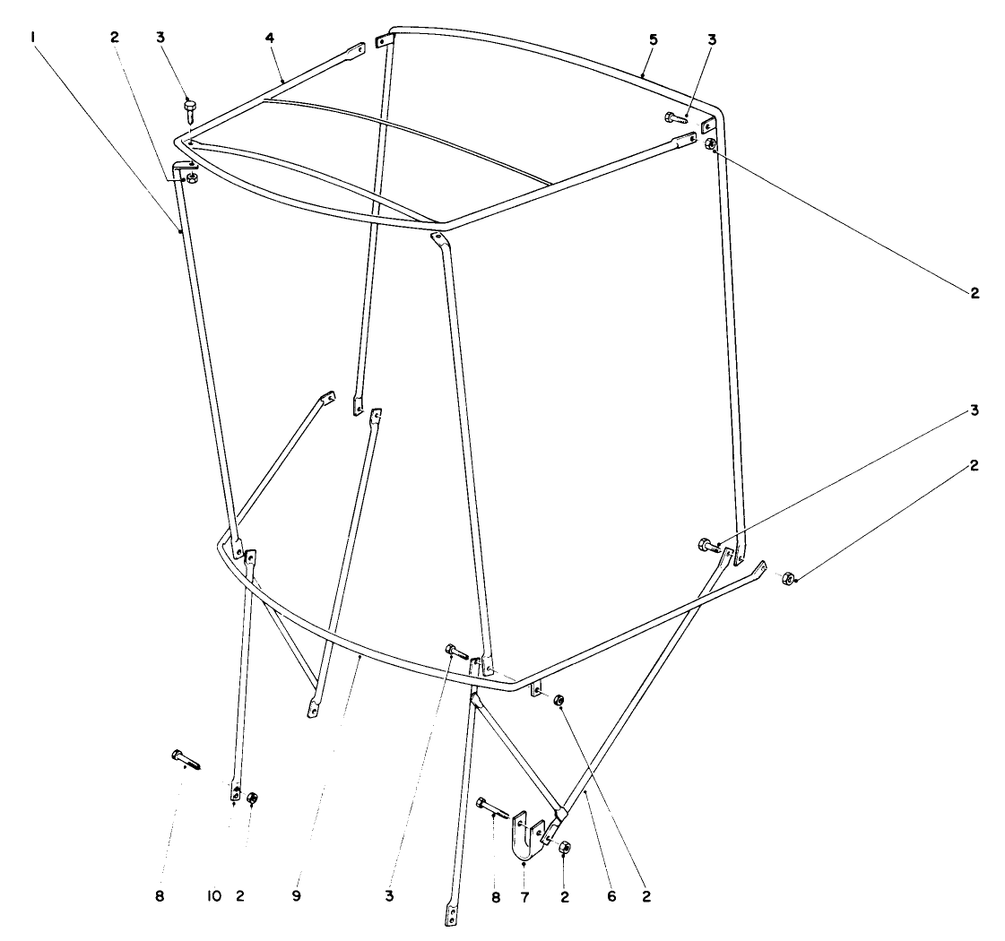 Snow Cab Assembly Model 42-3380 (optional)