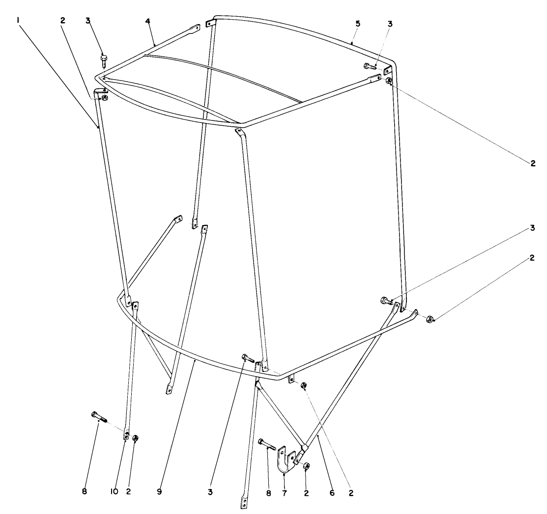 Snow Cab Assembly Model 42-3380 (optional)
