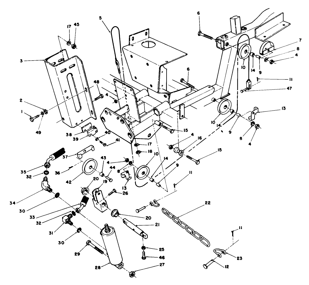 Cutting Unit Lift Assembly