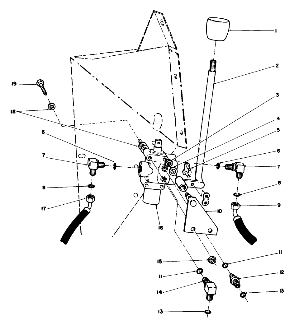 Cutting Unit Lift Control Valve Assembly